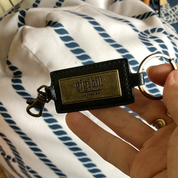 Gigi Hill Cooper Colored Floral Embossed Handbag. - Picture 10 of 10